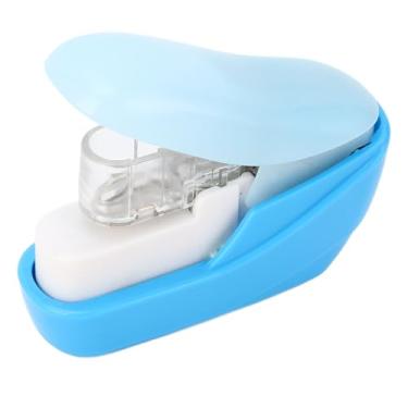 Imagem de LiebeWH Grampeador Stapleless Crimp Não Orifícios Grampeador Portátil para Escritório Liga 4 Folhas A4 Sem Grampo para a Escola de Escritório