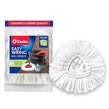 Imagem de O-Cedar Recarga de microfibra EasyWring Spin Mop, embalagem branca pode variar