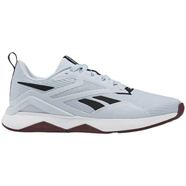 Imagem de Reebok Tênis feminino Nanoflex 2, Feel Good azul/preto/branco, 37