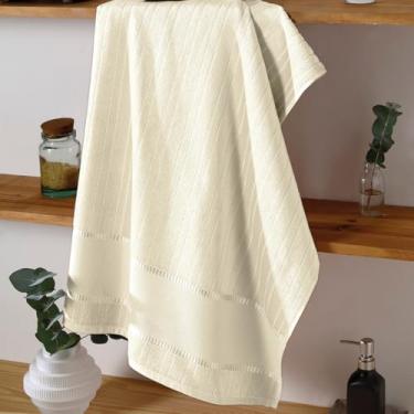 Imagem de Toalhas Lavabo Bella Dohler para Bordado Cruz (3, 3137 - Marfim, 45cm X 30cm)