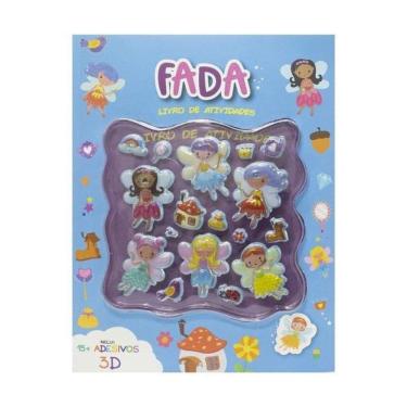 Imagem de Adesivos 3D - Livros De Atividades: Fada