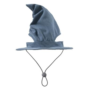 Imagem de Chapéu de Halloween para animais de estimação com orifícios de orelha, adequado para cães pequenos, médios e grandes, boné de beisebol com proteção solar para animais de estimação, chapéu de