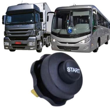 Imagem de Botão De Partida Para Caminhão E Ônibus (START) - Dsc