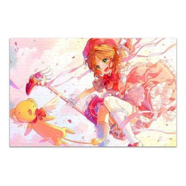 Imagem de Quebra Cabeça Personalizado Sakura Card Captors 120 Pç 001 - Pomps Gee