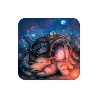 Imagem de Quadro 18x18 Cm - Diversos Personagens 2 - Studio Ghibli - Pomp's Geek