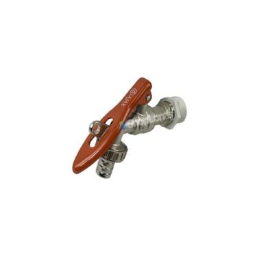 Imagem de Torneira Esfera Jardim Cadeado Metal 1/2 x 3/4 Ajax