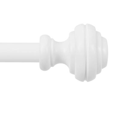 Imagem de Varão de cortina UNCONSIL branco 42-114 cm ajustável para serviços pes