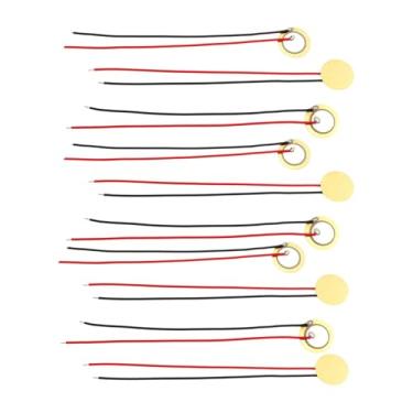 Imagem de Fenteer 10 Peças de Transdutor Sonoro de Disco Piezoelétrico de 20 Mm para Captador Acústico de Guitarra
