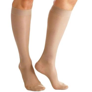 Imagem de Meia 3/4 Audace Sigvaris - Fechada - 15-20 mmHg - Natural - M, M, Natu