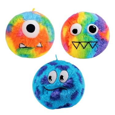 Imagem de Pelúcia Bola Inflável Malucos Cor Sortida 23cm – Revestida em Pelúcia, Com Bomba de Ar, Leve, Decorativa, Ideal para Brincadeiras Infantis
