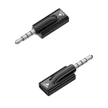 Imagem de QIANRENON Adaptador de fone de ouvido USB C para 3,5 mm USB C fêmea para TRRS conector de áudio macho de 3,5 mm tipo C para 4 polos 1/8 conversor de plugue de fone de ouvido decodificação DAC, para