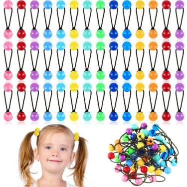 Imagem de Porta-rabos de cavalo JenPen Hair Ties para bebês e crianças (36 unida