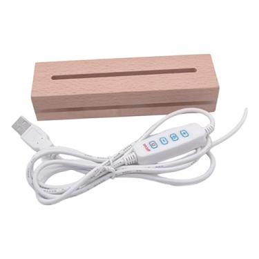 Imagem de Ｂｅｓｇａ Base para Luminária de LED, Pedestal Elegante E Artístico para Projeto de Arte, Base Retangular para Luminária, Dupla cor