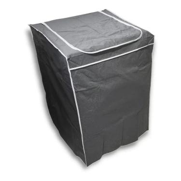 Imagem de  Cmkz076  Capa Maquina De Lavar Com Zíper Brastem Cinza-Escu