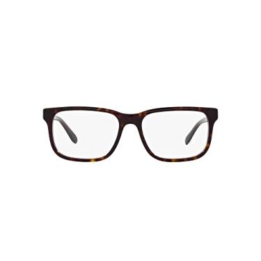 Imagem de Emporio Armani Óculos de sol retangulares masculinos Ea3218, Lente Havana/Demo, 53 mm