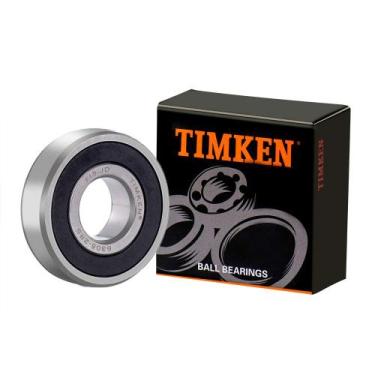 Imagem de Rolamento TIMKEN 6305-2RS com vedação dupla de borracha 25x62x17mm, pa