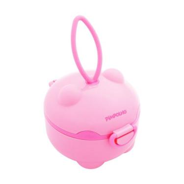 Imagem de Dosador de Leite em Po Ludico com Colher Dosadora Pimpolho, Rosa