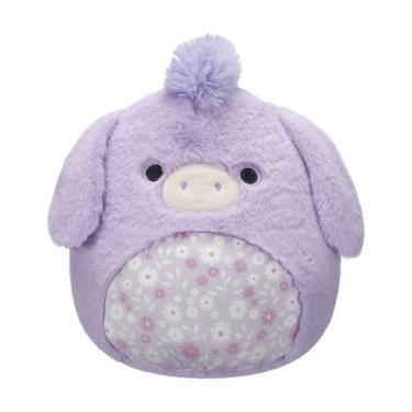 Imagem de Squishmallows FuzzAMallow 12” Delzi The Purple Donkey - Ultra Soft Easter Plush Gift