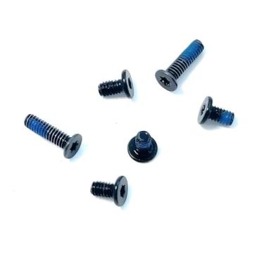 Imagem de HSSDTECH Parafusos de substituição para capa de base inferior inferior para Lenovo Slim Pro 7 14APH8 83AW Slim Pro 7 14ARP8 83AX 83AX0000US Parafusos inferiores pretos