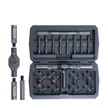 Imagem de ANVANNA Kit De Chaves De Fenda Anvanan 42 Em 1, Material De Liga De Alumínio, Catraca Magnética, Combinação Diy, Adequado Para Montagem De Móveis E Ferramentas De Bicicleta (Kit De Chaves De Fenda C