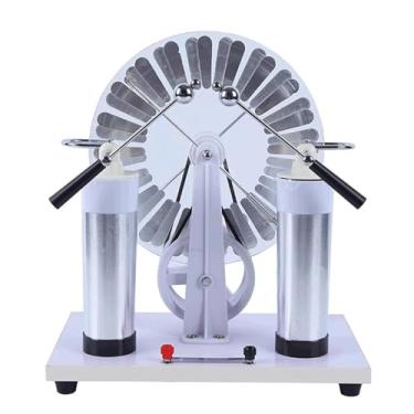 Imagem de Gerador estático de máquina estática, motor elétrico de indução eletrostática para laboratórios, materiais metálicos e de aço inoxidável, resistente e durável, para experimentos de física científica
