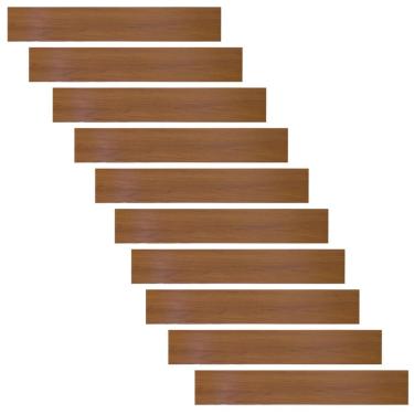 Imagem de Piso Vinilico Autoadesivo Madeira Falsa Chao 1m2 Obra Reforma Construçao Sala Estar Banheiro Cozinha Copa Casa