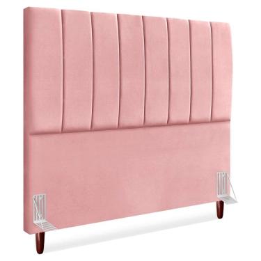 Imagem de Cabeceira Queen 160 cm Com Frame Carla Suede Artte