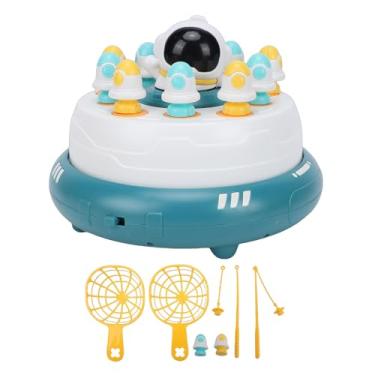 Imagem de SPYMINNPOO Brinquedo Saltitante de Mesa Giratória, Brinquedo de Salto e Captura de Mesa, Placa Giratória de 360 ​​° para Treinamento de Coordenação Olho-mão Infantil (Verde)