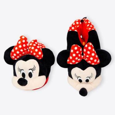 Imagem de Pantufa 3D Minnie - Disney - Zona Criativa