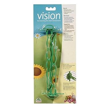 Imagem de Poleiro Vision Bird Cage, periquito, pacote com 2, verde, 83405
