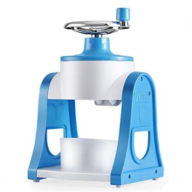 Imagem de Trituradores de gelo manuais, máquina de barbear portátil, máquina de cone de neve, triturador de gelo raspado, máquina de trituração de gelo para cozinha, casa, bancada