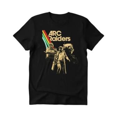 Imagem de Camiseta ARC Raiders para homem 100% algodão camiseta masculina de lux