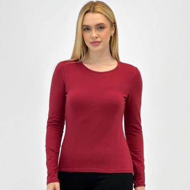 Imagem de Blusa Malwee Básica Manga Longa Feminina-Feminino