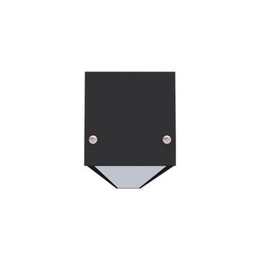 Imagem de Luminária Sobrepor Taschibra Vetor Led Linear 20w Bivolt Preta 4000k Luz Neutra