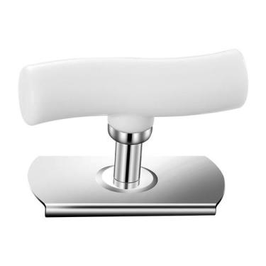 Imagem de Abridor de jarras ajustável em aço inoxidável, tampa manual de fácil a