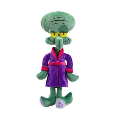 Imagem de Brinquedo de boneca de pelúcia Squidward Green Pijama 40cm para crianç