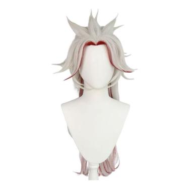 Imagem de Peruca de cosplay Inazumas Genshins Impacts Anime Halloween - taiyuank