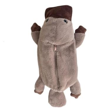 Imagem de Estojo para lápis Platypus Bolsa de pelúcia de grande capacidade - yiw