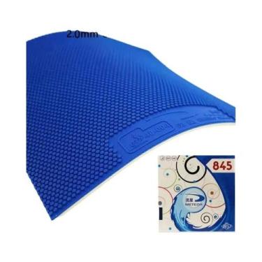 Imagem de Borracha De Tênis De Mesa Branca Com Esponja Adesiva METEOR 575/845 Ap