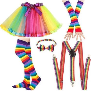 Imagem de 1 conjunto, fantasia de fantasia dos anos 80, conjunto de fa - Gloome 