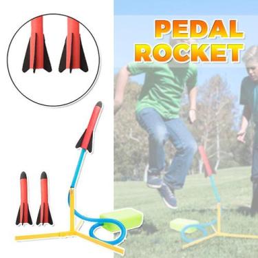 Imagem de Toy Rocket Launcher para meninos e meninas brincarem ao ar livre - Glo