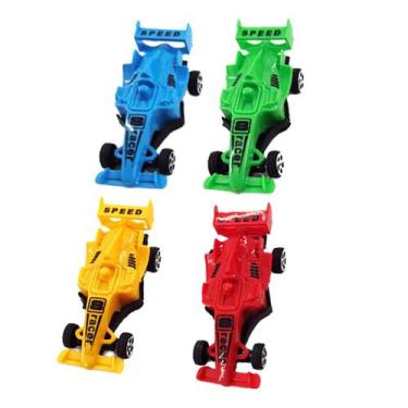 Imagem de Carro de brinquedo Pull-back modelo Roadster para crianças de 4 a 6 an