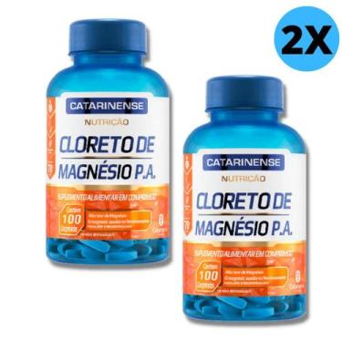 Imagem de Cloreto De Magnésio Pa Com 2 Un 100 Comprimidos Cada Catarinense
