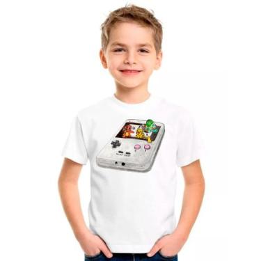 Imagem de Camiseta SUPER NINTENDO Games Jogos Moda Infantil Roupa Criança 02 - D