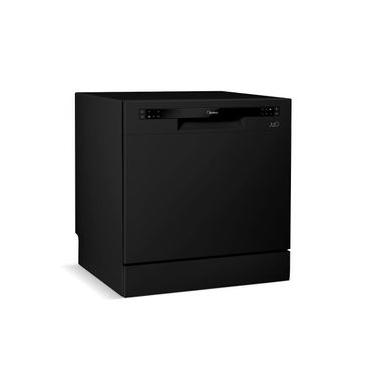 Imagem de Lava Louças 8 Serviços Preta Midea