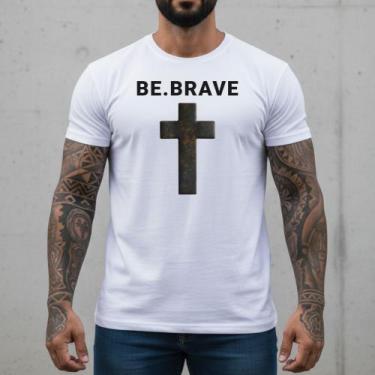 Imagem de Camisetas Masculinas Streetwear Básicas Algodão Premium Gola Redonda C