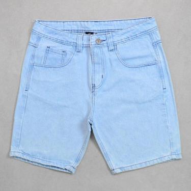 Imagem de Bermuda Brack Jeans Cristal Azul Claro-Masculino