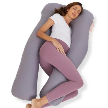 Imagem de Almofada de gravidez Bedbee Premium em forma de U