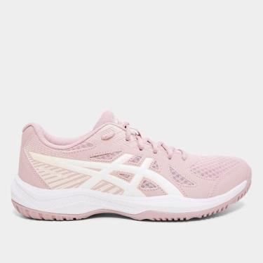 Imagem de Tênis Asics Upcourt 6 Feminino, Bege, Branco, 38
