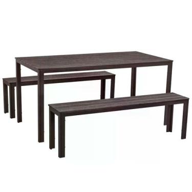 Imagem de Conjunto de Jantar para Terraço 3 Peças Café Just home Collection